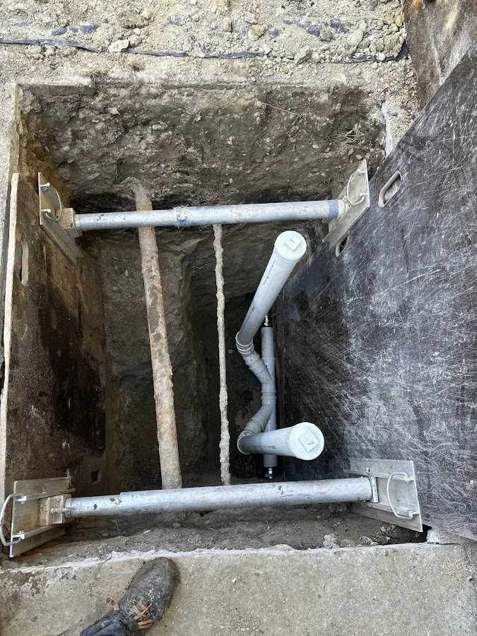Experienced plumber completing Gas Line Repair work in Grosse Ile
